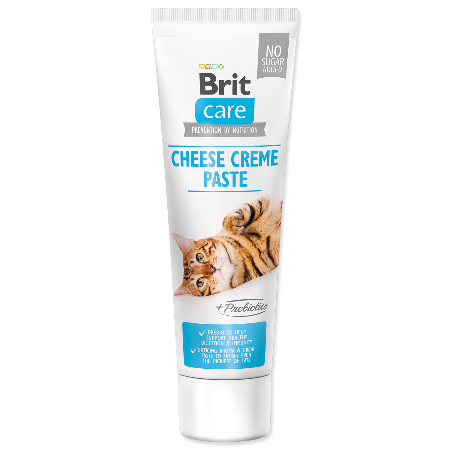 Levně BRIT Care Cat Paste Cheese Creme enriched with Prebiotics 100 g