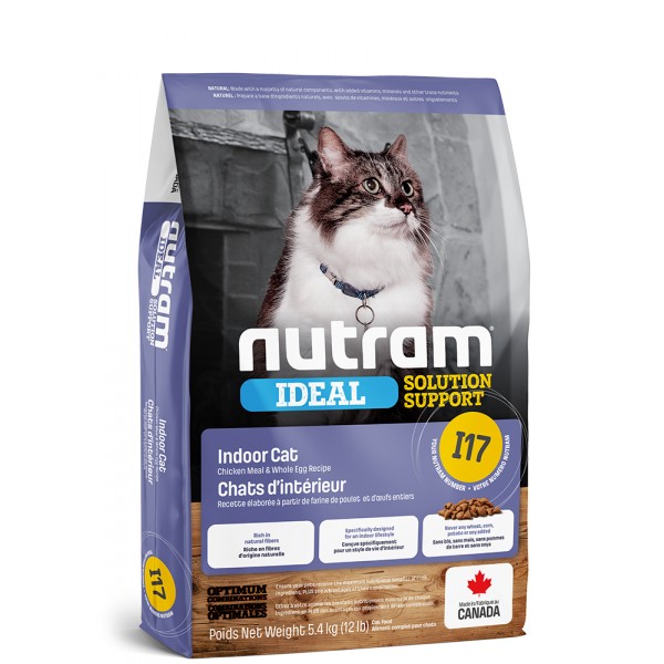 Levně Nutram Ideal Indoor Cat 5,4 kg