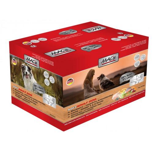 Levně SOFT MACs Dog GRAIN FREE KUŘE A LOSOS 1,5 kg