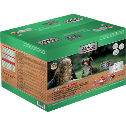 Levně SOFT MACs Dog GRAIN FREE JEHNĚ A KACHNA 3x 5 kg