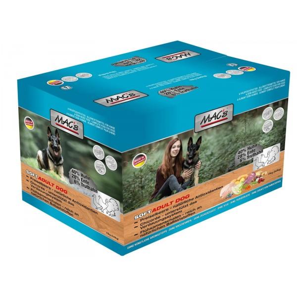 Levně SOFT MACs Dog GRAIN FREE KUŘE, KACHNA, KRŮTA 1,5 kg