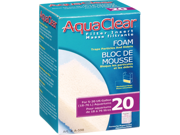 Levně Náplň molitan AQUA CLEAR 20 (AC mini)