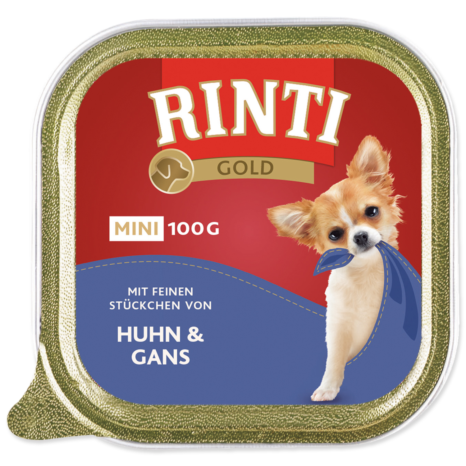 Levně Vanička RINTI Gold Mini kuře + husa 100g