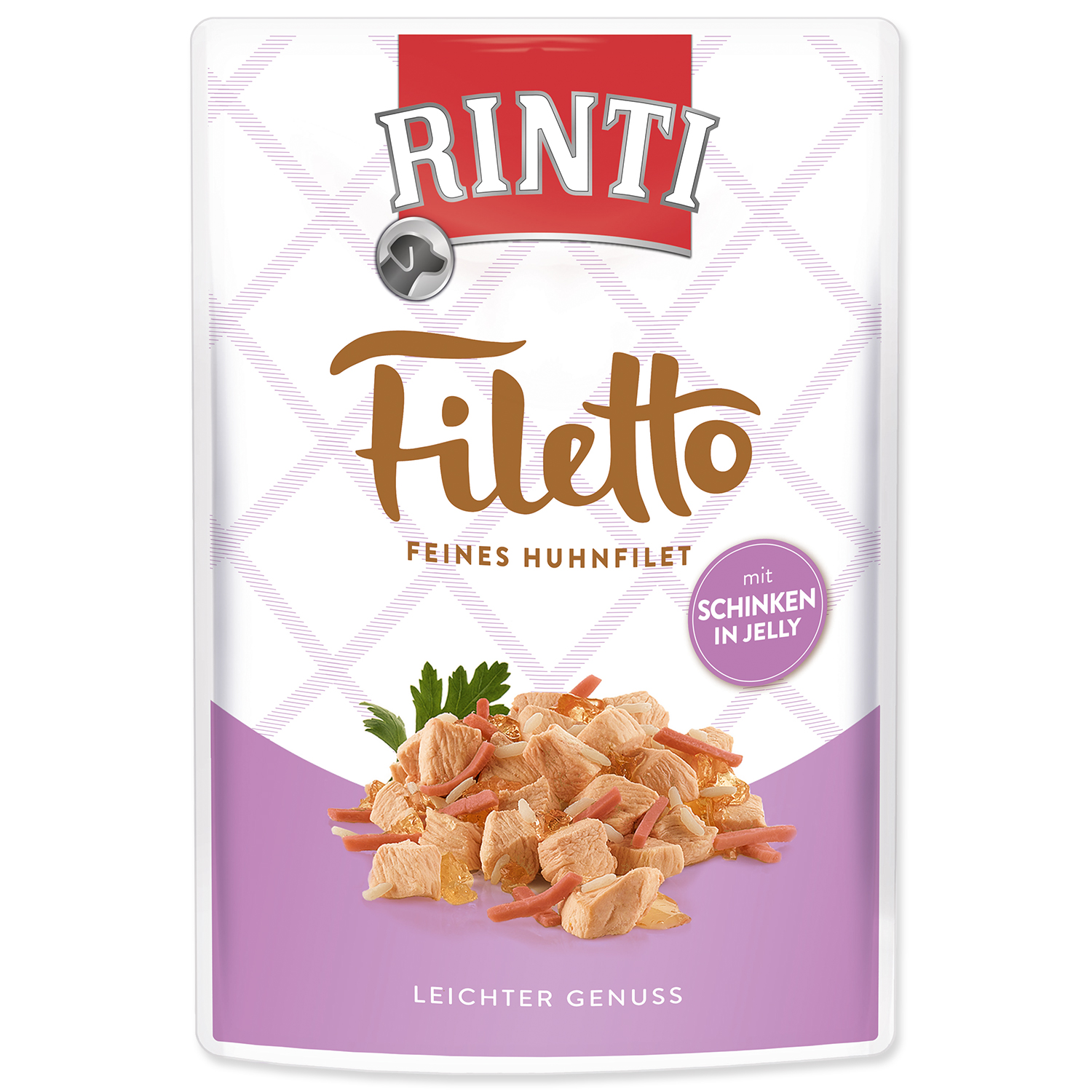 Levně Kapsička RINTI Filetto kuře + šunka v želé 100 g