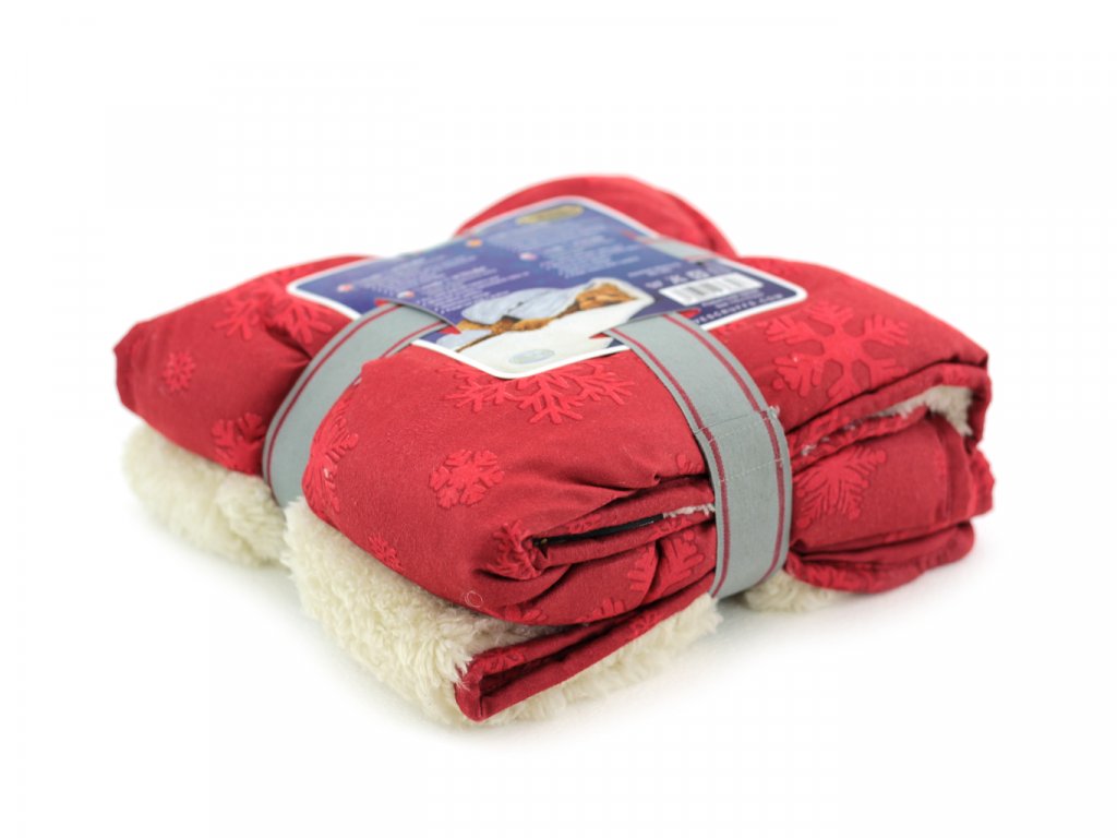 Levně Vánoční Deka SCRUFFS Snuggle Blanket Winter mix barev