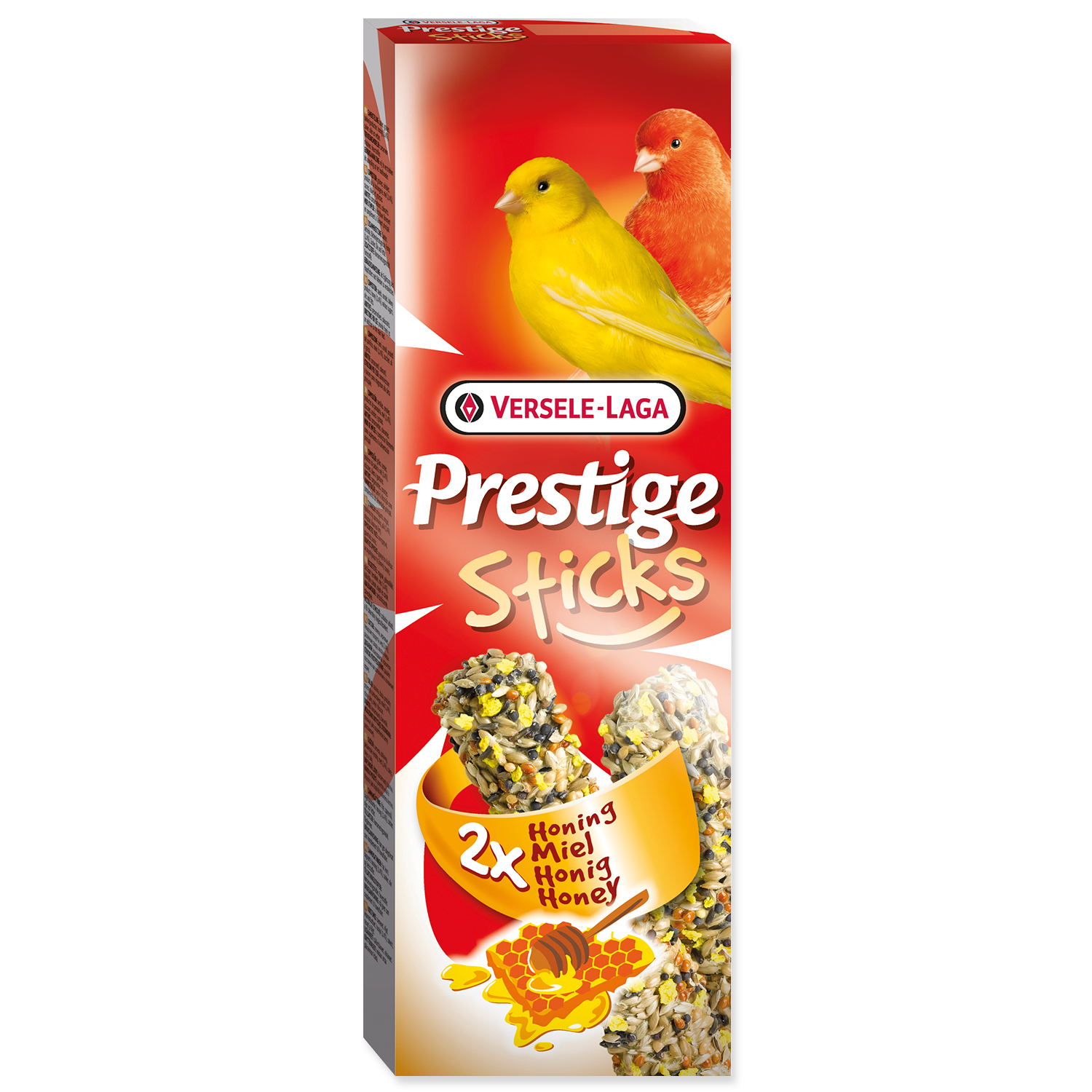 Levně VERSELE-LAGA Prestige Sticks tyčinky s medem pro kanáry 60g