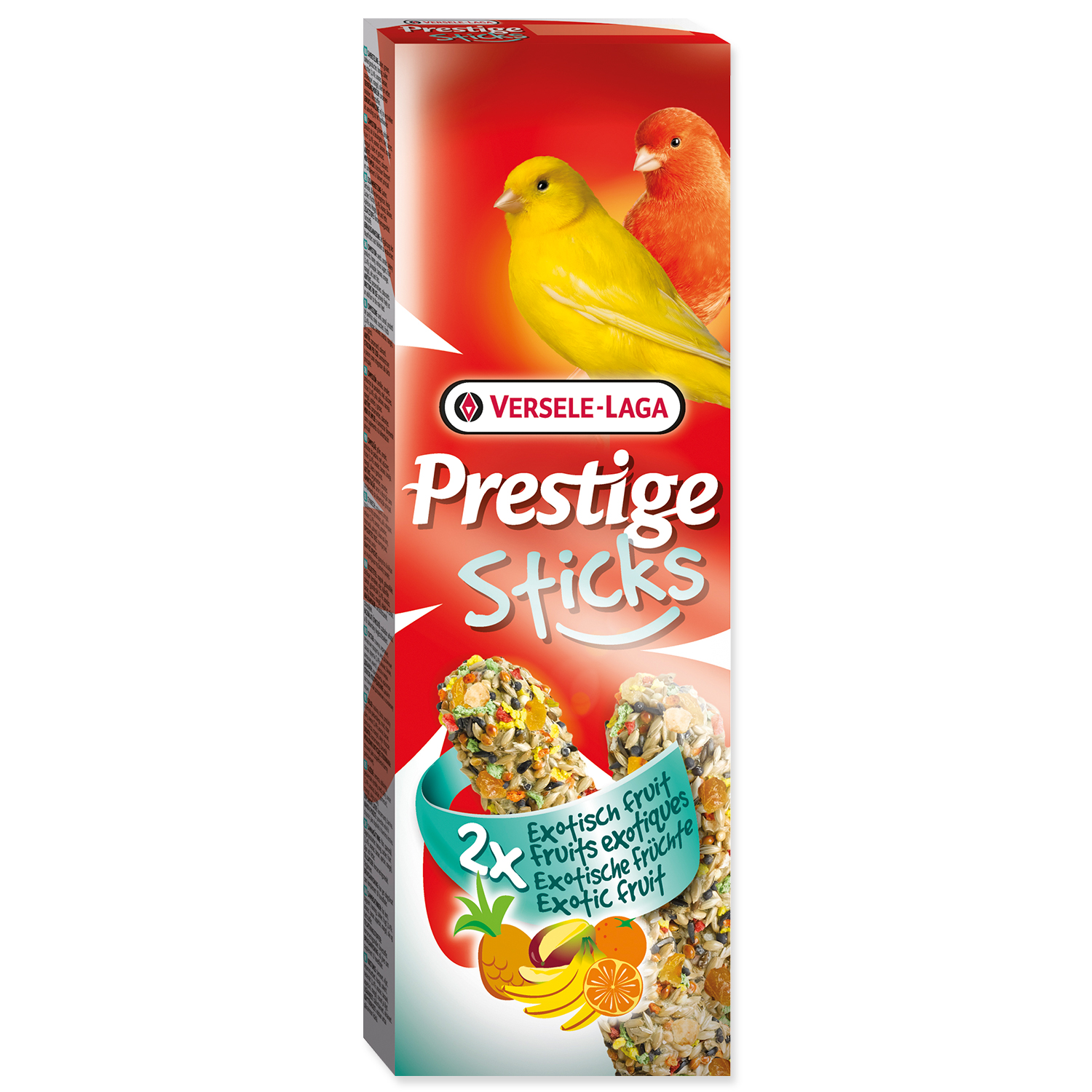 Levně VERSELE-LAGA Prestige Sticks Canaries Exotic Fruit 60 g