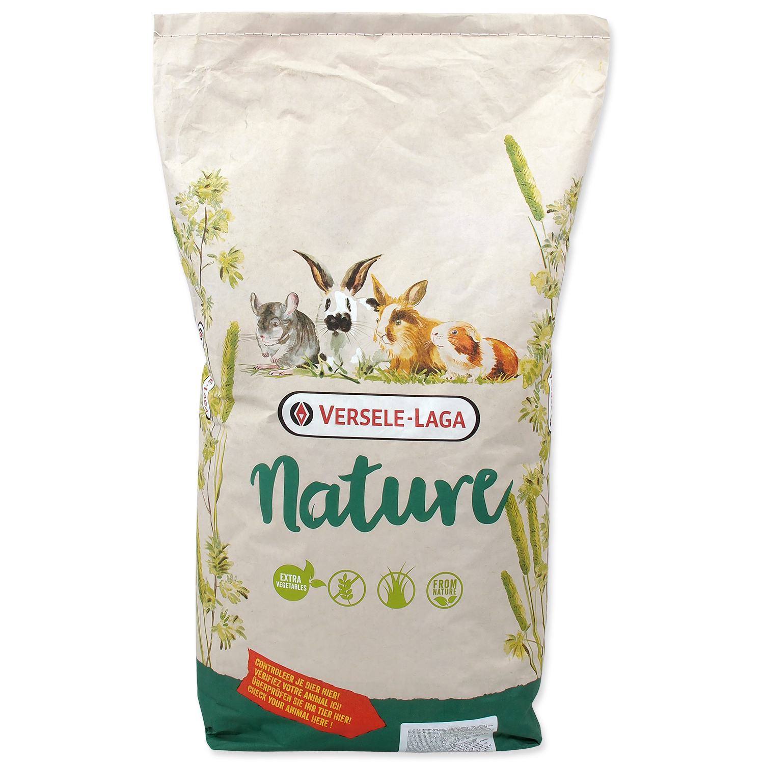 Levně VERSELE-LAGA Nature pro morčata 9 kg