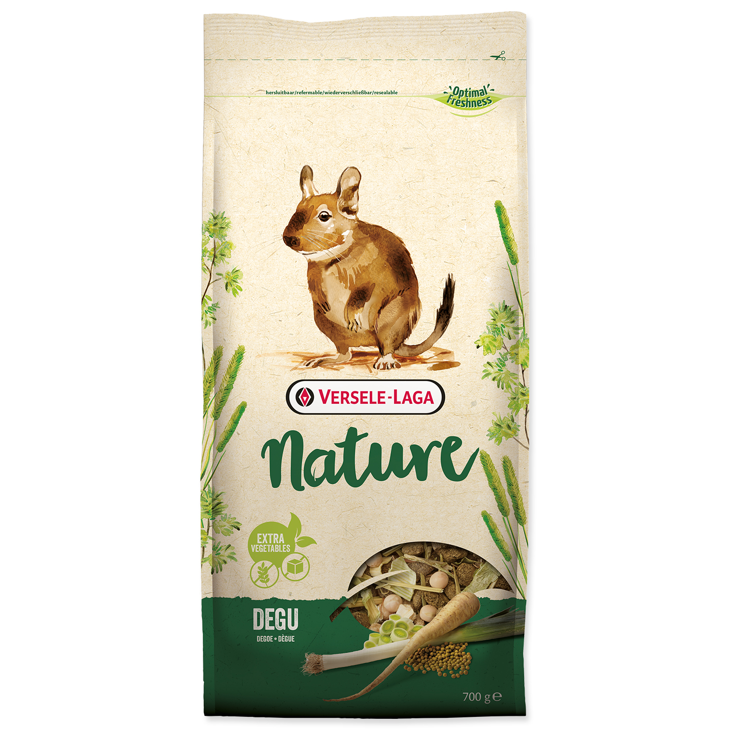 Levně Versele-Laga Nature Degu pro osmáky 700 g