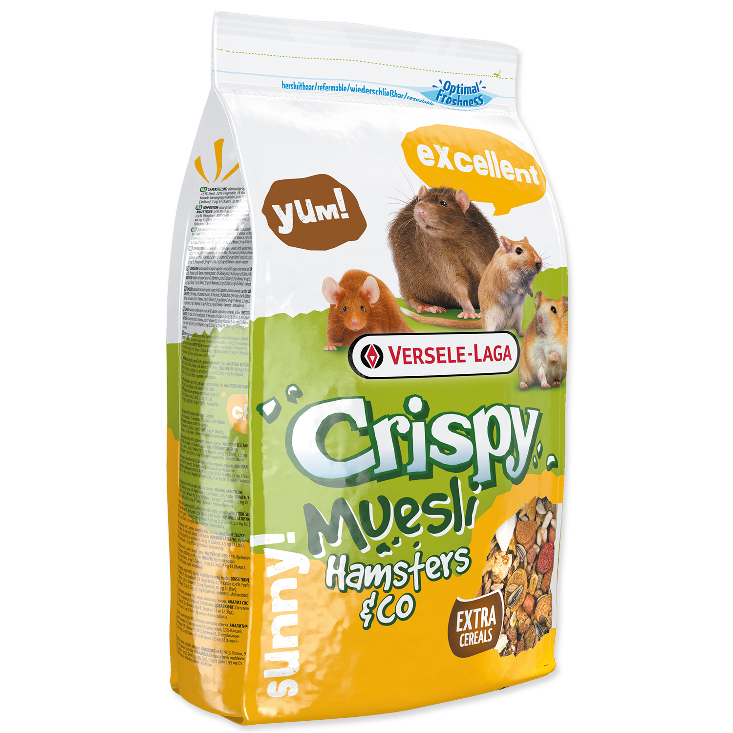 Levně VERSELE-LAGA Crispy Müsli pro křečky 1 kg