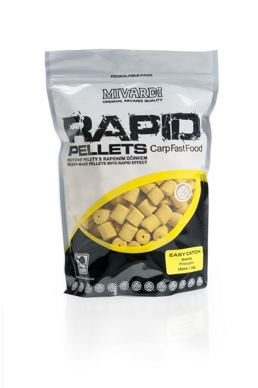 Levně Pelety Rapid Easy Catch Ananas 1 kg 4 mm