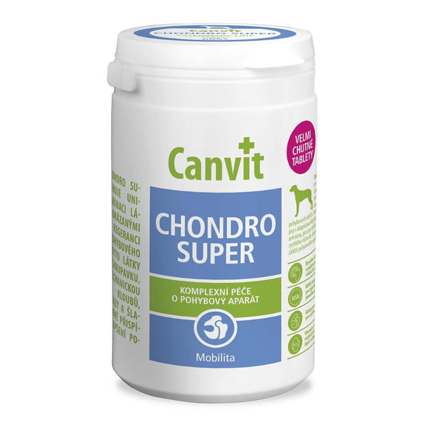 Levně Canvit Chondro Super pro psy ochucené tbl. 166/500 g