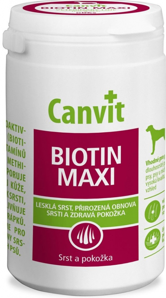 Levně Canvit Biotin Maxi pro psy ochucený 500 g