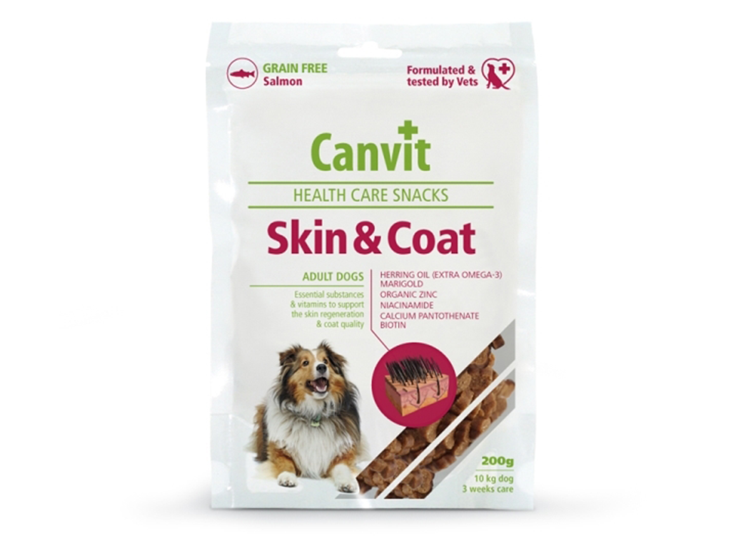 Levně Canvit Snacks Skin & Coat 200 g