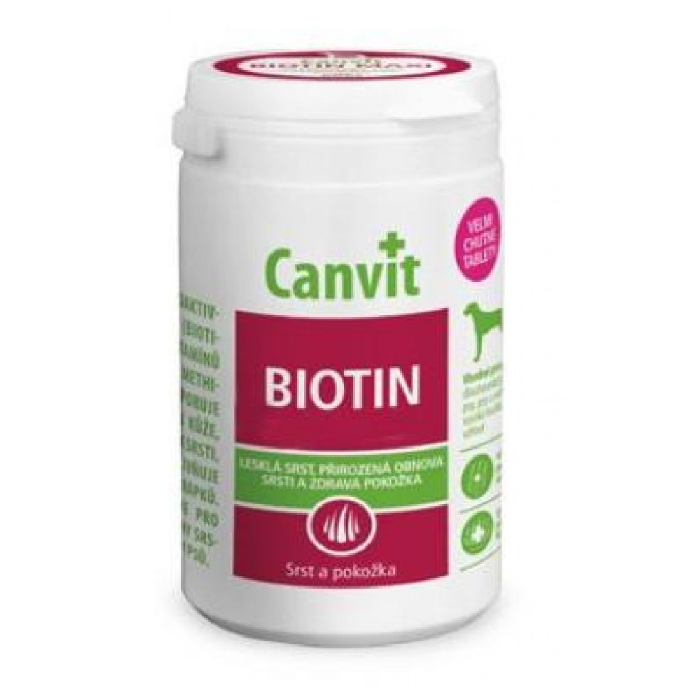 Levně Canvit Biotin pro psy ochucený 230 g