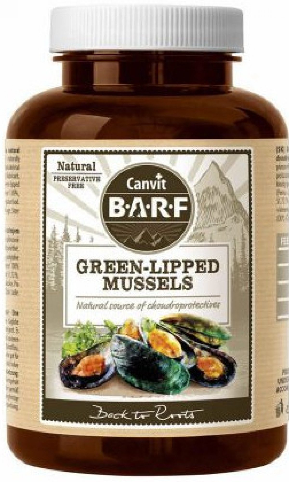 Levně Canvit BARF Green-lipped Mussel 180 g