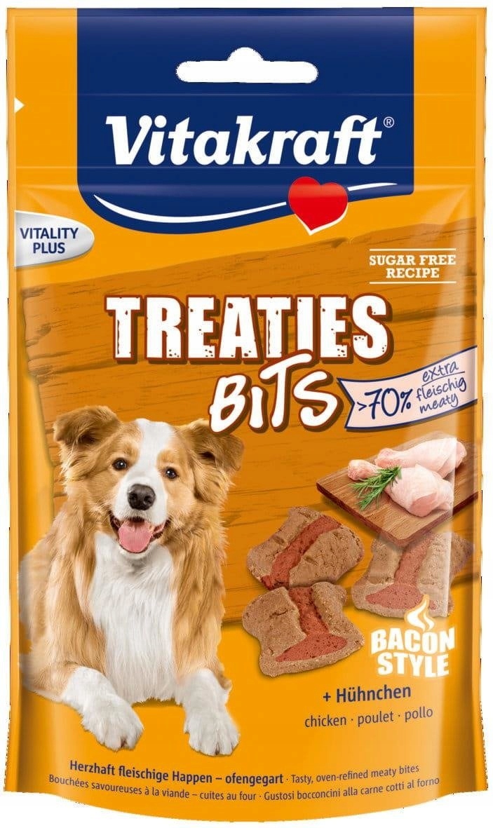 Levně Vitakraft Treaties bits kuřecí 120g