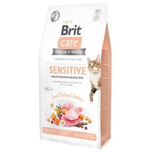 Levně Brit Care 7 kg cat sensitive healthy digestion, GRAIN-FREE