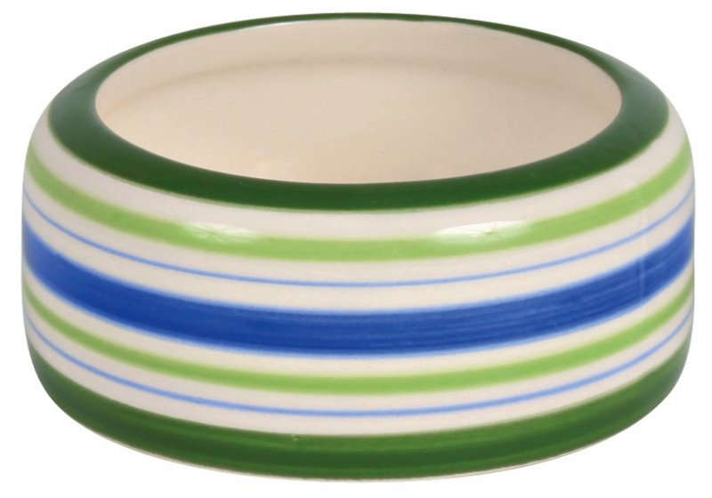 Keramická miska proužkovaná pro morčata 200ml