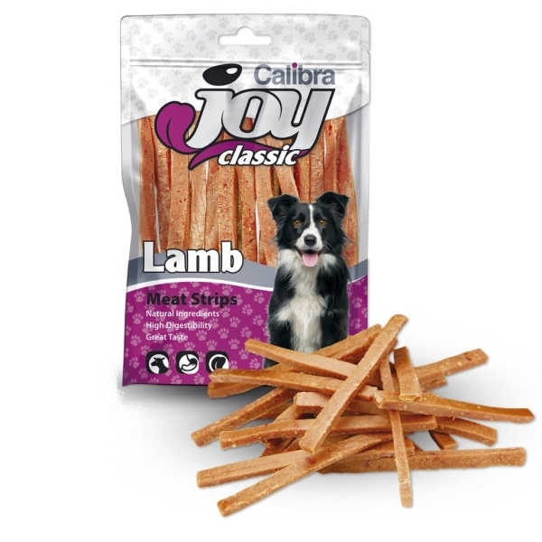 Levně Calibra Joy Dog Classic Lamb Strips 80 g