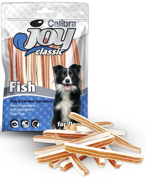 Levně Calibra Joy Dog Classic Fish&Chicken Sandwich 80 g