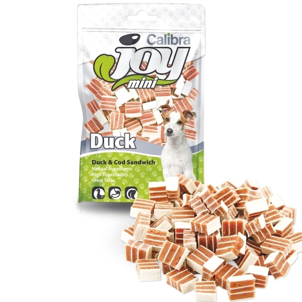 Levně Calibra Joy Dog Mini Duck & Cod Sandwich 70 g