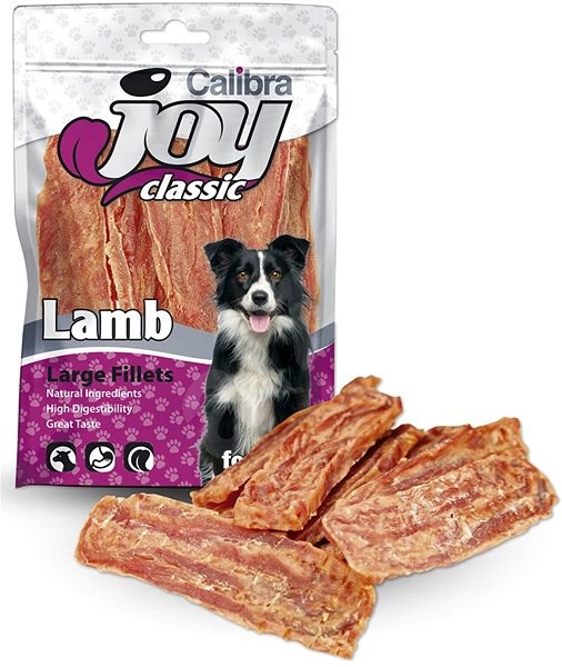 Levně Calibra Joy Dog Classic Large Lamb Fillets 80 g