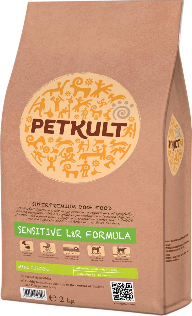 Levně PETKULT dog MINI JUNIOR lamb/rice 12 kg