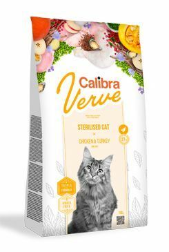 Levně Calibra Cat Verve GF Sterilised Chicken&Turkey 3,5 kg