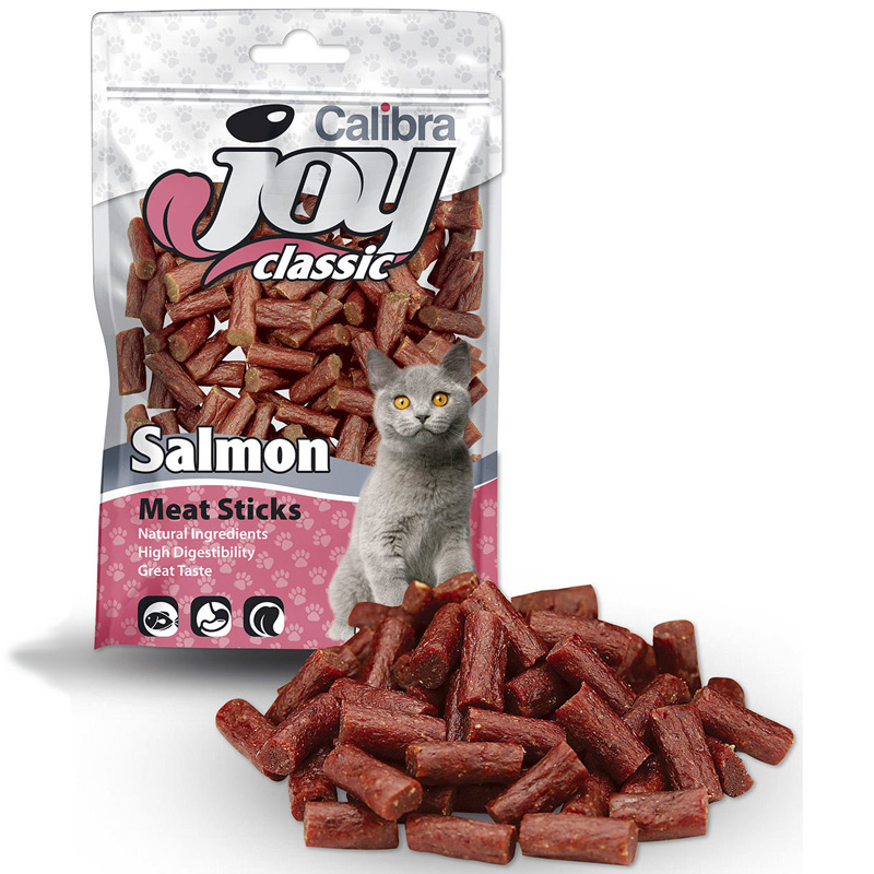 Levně Calibra Joy Cat Classic Salmon Sticks 70 g