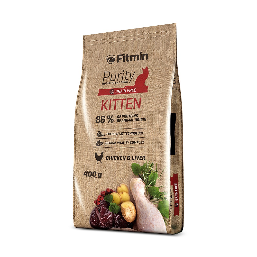 Levně Fitmin Purity Kitten kompletní krmivo pro koťata Velikost balení: 0,4kg