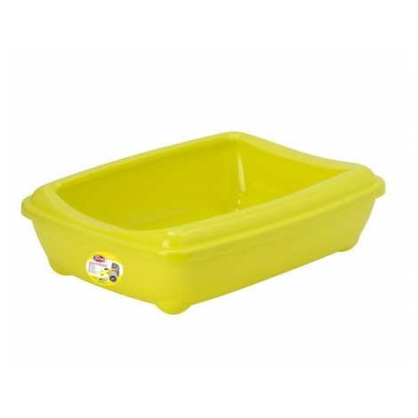 Toaleta pro kočky žlutá KITTITRAY M