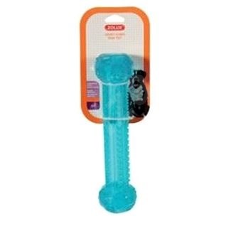 Hračka pes kost TPR POP STICK 25cm tyrkys Zolux