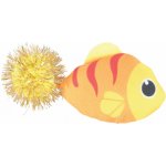 Hračka kočka LOVELY s šantou ryba Zolux