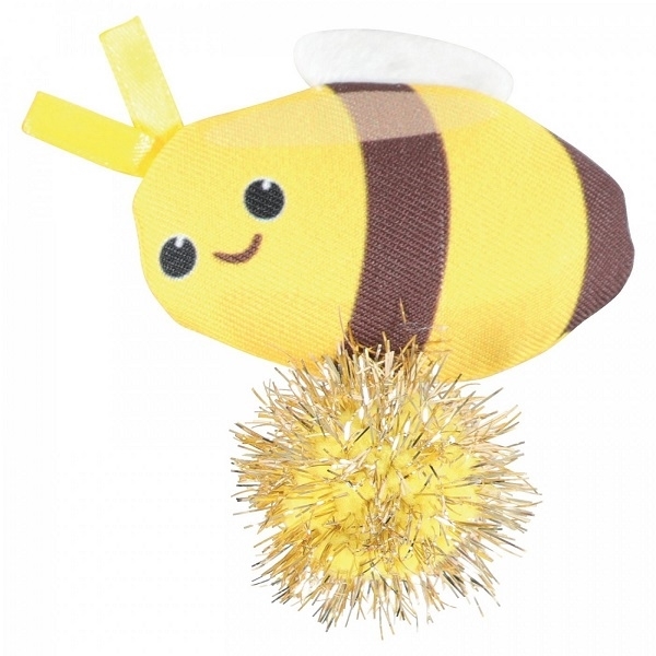 Hračka kočka LOVELY s šantou včela Zolux