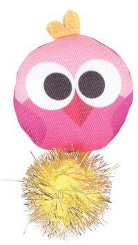 Hračka kočka LOVELY s šantou ptáček Zolux