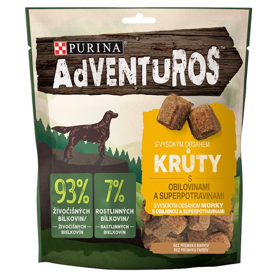 Levně ADVENTUROS s krůtou a brusinkovou šťávou 90 g