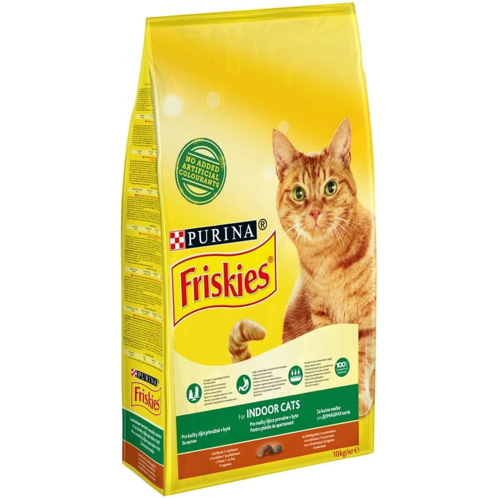 Levně Friskies cat Indoor 10 kg