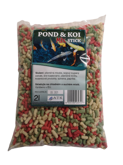 Levně Koi pond sticks mix 2l 4mm