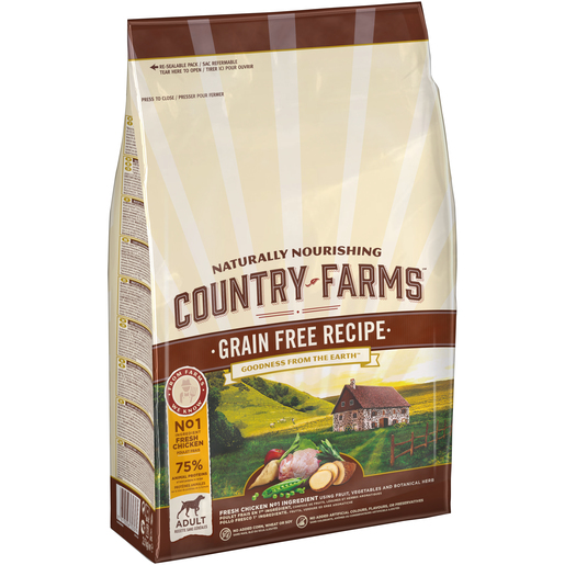 Levně Country farms grain free adult dog kuře 2,5kg