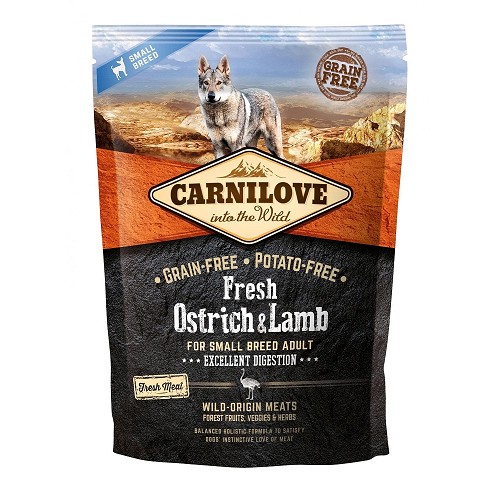 Levně Carnilove adult dog SB fresh ostrich+lamb 1,5kg