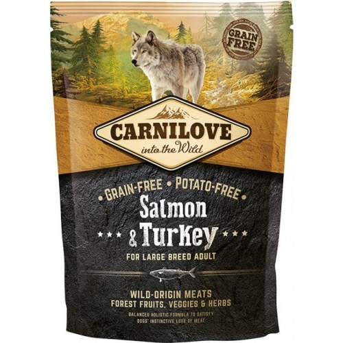 Levně Carnilove adult dog LB salmon+turkey 1,5kg