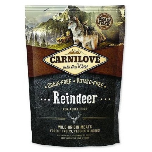 Levně Carnilove adult dog reindeer 1,5kg