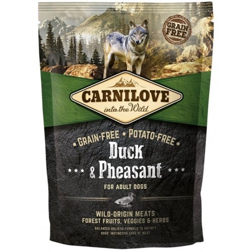 Levně Carnilove adult dog duck+pheasant 1,5kg