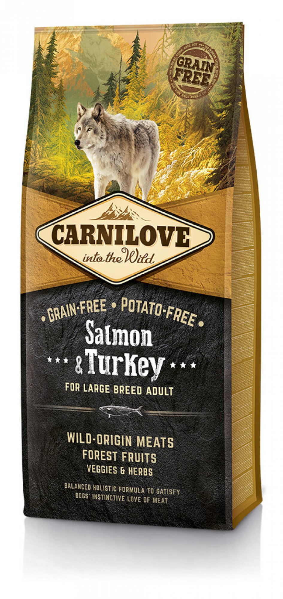 Levně Carnilove adult dog LB salmon+turkey 12kg