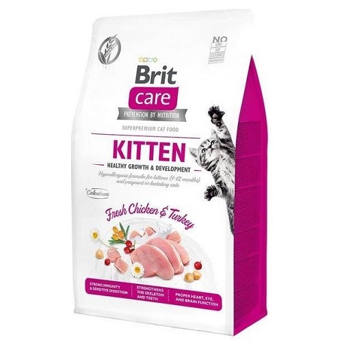 Levně Brit care cat kitten healthy growth grain free 0,4kg