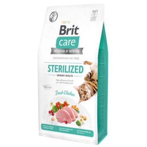 Levně Brit care cat sterilized urinary healthy grain free 0,4kg