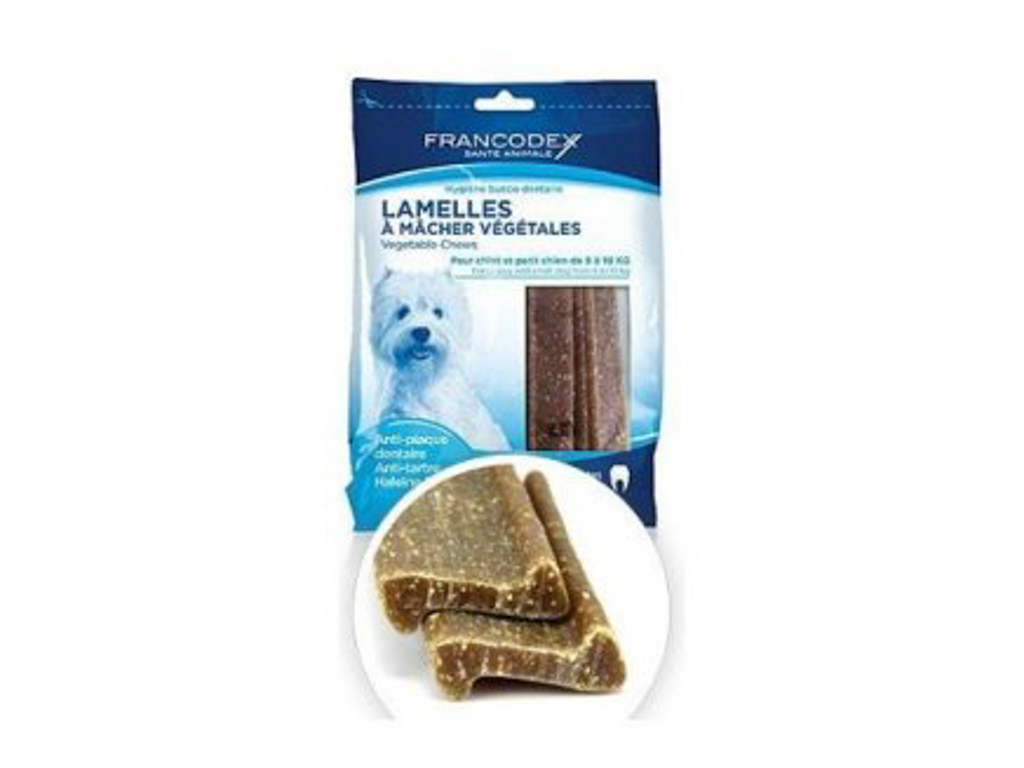 Francodex Weggy žvýkací plátky S pes 224g 15ks