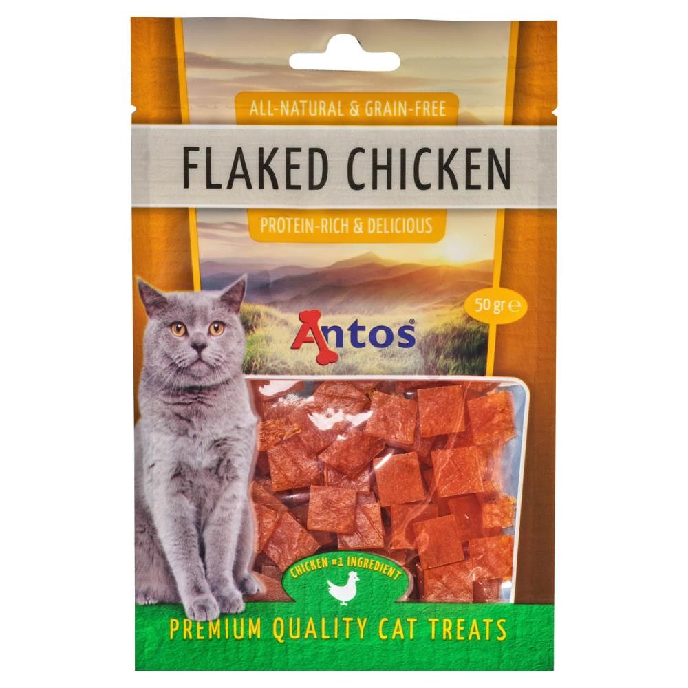 Levně Cat treats kuřecí čtverečky 50g