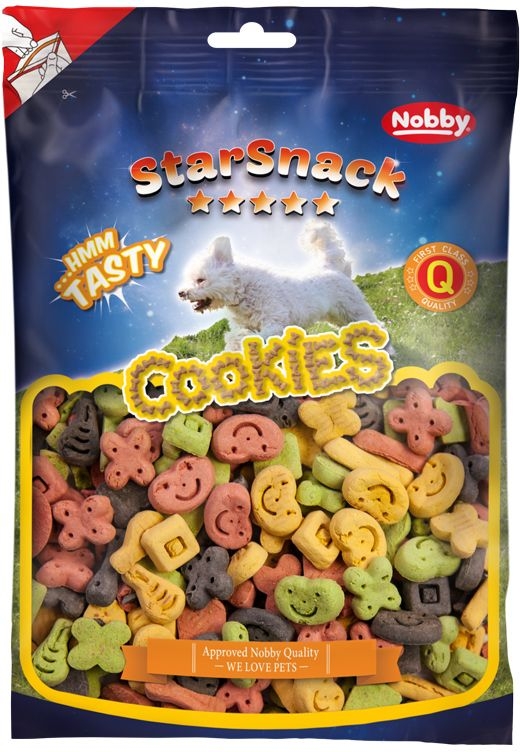 Levně Nobby StarSnack Cookies Variant Mix pečené 500 g